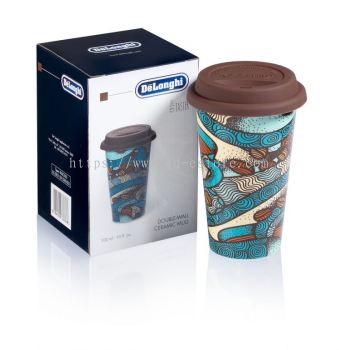 De'Longhi MY_DLSC055 Double-walled Ceramic Mug, The Taster