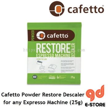 Breville, DeLonghi, Nespresso - Cafetto Powder Restore Descaler for any Expresso Machine(Made in Australia)