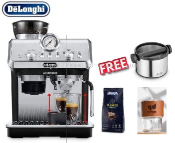 Delonghi La Specialista Arte - Pump Espresso Coffee Machines - COFFEE EC9155.MB