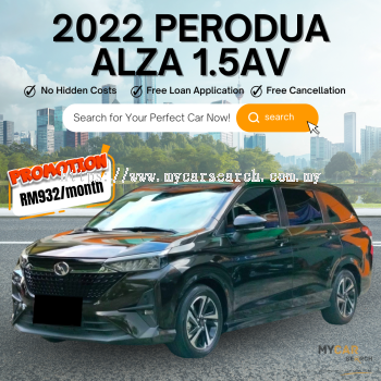 2022 PERODUA ALZA 1.5 AV CVT