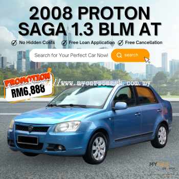 2008 PROTON SAGA 1.3 BLM AUTO