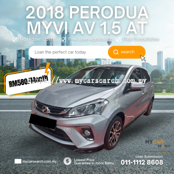 2018 PERODUA MYVI  AV 1.5 AUTO