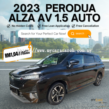 2023 PERODUA ALZA 1.5 AV AT