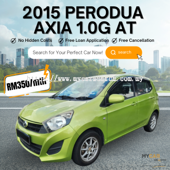 2015 PERODUA AXIA 1.0G AUTO