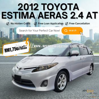 2012 TOYOTA ESTIMA AERAS 2.4 AUTO