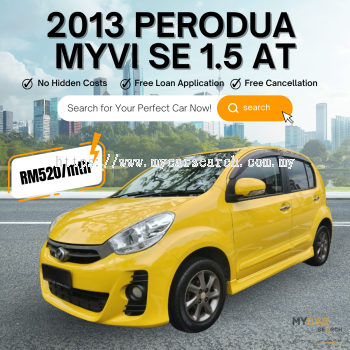 2013 PERODUA MYVI SE 1.5 AUTO