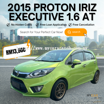 2015 PROTON IRIZ EXECUTIVE  1.6 AUTO