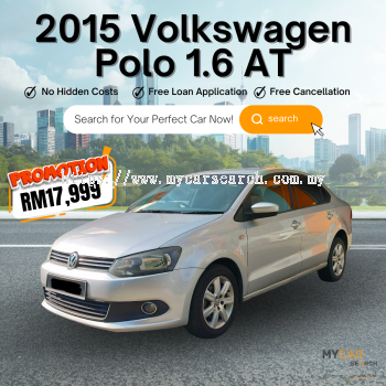 2015 VOLKSWAGEN POLO 1.6 AUTO