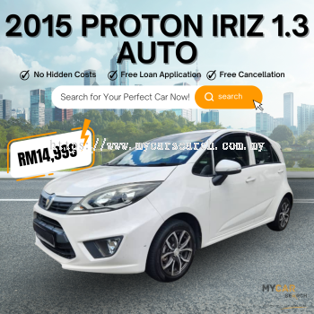 2015 PROTON IRIZ 1.3 AUTO