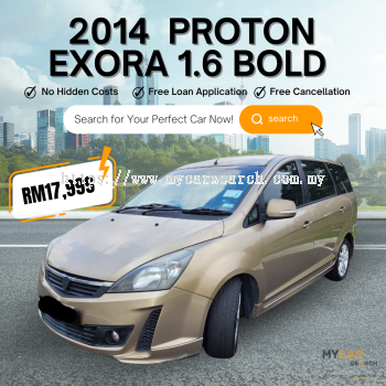 2014 PROTON EXORA 1.6 BOLD