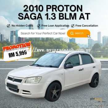 2010 PROTON SAGA 1.3 BLM AT