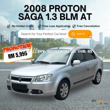 2008 PROTON SAGA BLM 1.3 AT