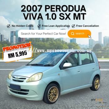2007 PERODUA VIVA 1.0 SX MT
