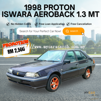 1998 PROTON ISWARA AEROBACK 1.3 MT