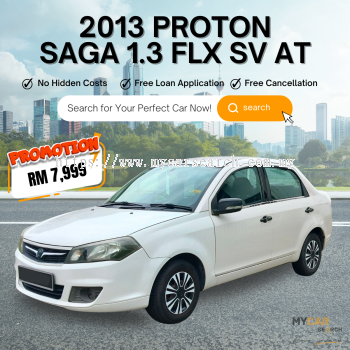 2013 PROTON SAGA FLX 1.3 SV AT