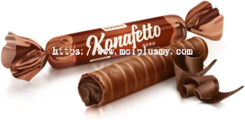 Konafetto Nero, Sweets in Cocoa Compound Coating - 1kg x 5