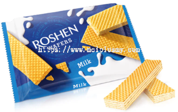 Roshen Wafers Milk, Wafers - 72g x 22