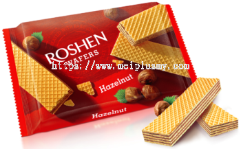Roshen Wafers Hazelnut, Wafers - 72g x 22