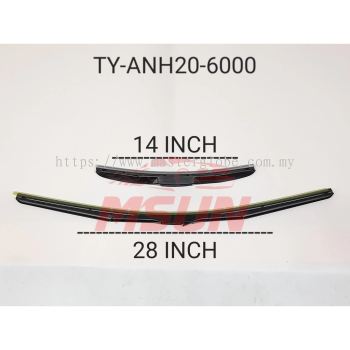 WIPER BLADE SET FRONT TOYOTA ALPHARD ANH20