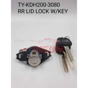 REAR LID LOCK WITH KEY TOYOTA HIACE KDH200