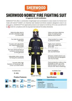 Sherwood Nomex Fire Fighting Suit