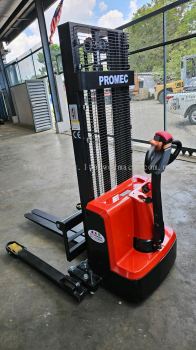 Fully Electric Power Stacker Straddle Leg with Lithium Battery ( Open and Closed Pallet) - Electric Pallet Stacker Malaysia Distributor, Warehouse Material Handling Equipment Malaysia 