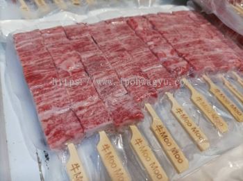 HALAL PURE JAPAN A5 KAGOSHIMA WAGYU SKEWERS 20 STICKS