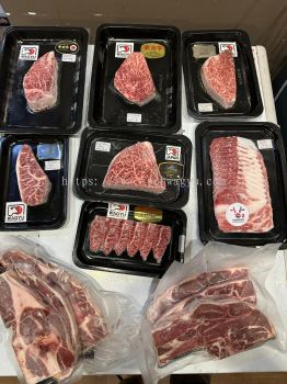 JAPAN A5 WAGYU / HANWOO KOREA BEEF COMBO 7+1 ITEM