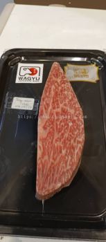 JAPAN A5 KAGOSHIMA FLAP MEAT STEAK 162G