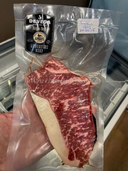 HALAL ARGENTINE DEVESA ANGUS SIRLOIN STEAKS 182G