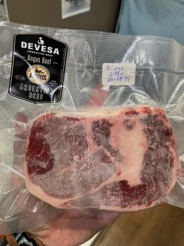 HALAL ARGENTINE DEVESA ANGUS RIBEYE 298G