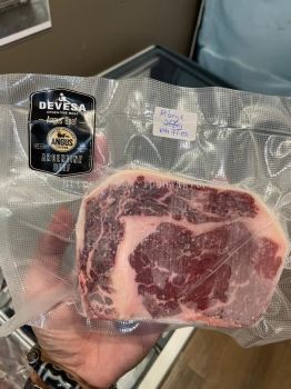 HALAL ARGENTINE DEVESA ANGUS RIBEYE 266G