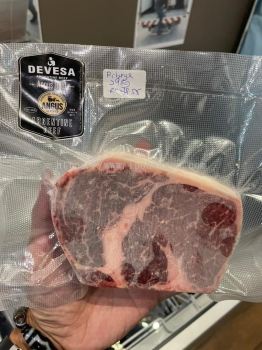 HALAL ARGENTINE DEVESA ANGUS RIBEYE 296G