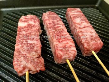 HALAL MIX PART JAPAN A5 WAGYU SKEWERS 20 STICK