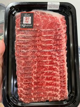 HALAL AUSTRALIA SHER WAGYU SHABU SLICE 180G