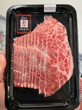 HALAL AUSTRALIA SHER WAGYU SHABU SLICE 188G