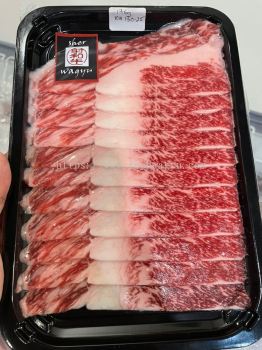 HALAL AUSTRALIA SHER WAGYU SHABU SLICE 176G