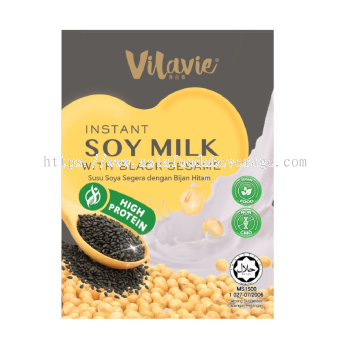 Instant Soy Milk with Black Sesame