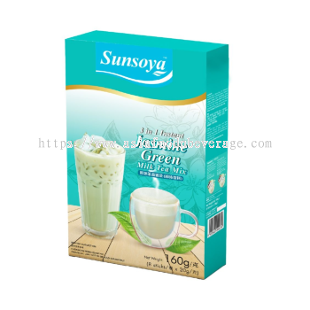3 In 1 Instant Jasmine Green Milk Tea Mix