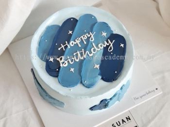 4’ or 6’ Wholecake 4寸/6寸抹面蛋糕 (simple decor)