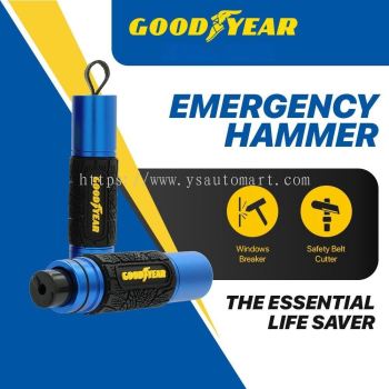 Goodyear GY-5480 Car Safety Hammer Multifuntional Window Breaker Auto Mini Life-Saving Escape Car Emergency Tool