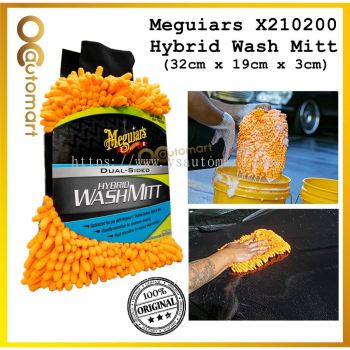 Meguiars X210200 Hybrid Wash Mitt Meguiar's Car Wash Towel Cloth