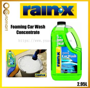 Rain-X High Foaming Car Wash Shampoo Concentrate 2.95L Rain X