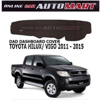 DAD Non Slip Dashboard Cover - Toyota Hilux Virgo Yr 2011-2014