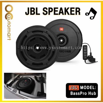 JBL BassPro Hub 11" Spare Tire Subwoofer w/ Enclosure and Built-In Amplifier Spare Tyre Woofer