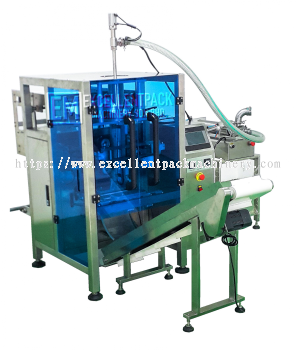 EM-420PPE | Piston Filling | Cooking Oil | PE Bag | POUCH PACKAGING MACHINE