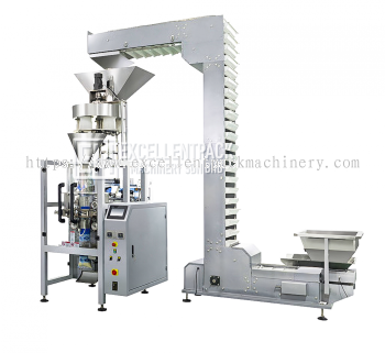 Volumetric Cup Filling System | Conveyor | POUCH PACKAGING MACHINE