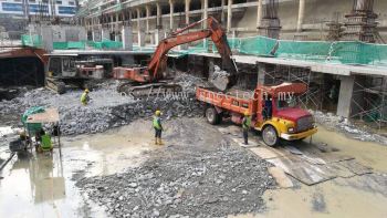 Excavator Demolition