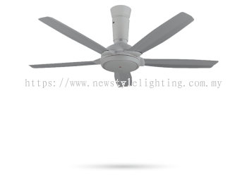 KDK K14YZ 142cm / 56″ 5 Blade Remote Control Ceiling Fan Kipas Siling 天花板吊扇 (Brown / Grey)