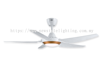 DEKA RT LED 142cm / 56″ 5 Blade Remote Control Ceiling Fan with LED Lamp Kipas Siling 天花板吊扇